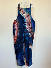 Load image into Gallery viewer, Women’s Large Geode Cotton Overalls Jumpsuit in ‘Deep Marine’
