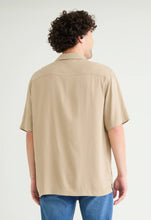 Load image into Gallery viewer, Men’s 3XL Geode 100% Rayon Button Up Short Sleeved Shirt in ‘Moss Agate’
