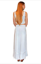 Load image into Gallery viewer, Women’s Medium (fit more like a large) 100% Rayon Geode Flounce Pull-on Pants in ‘Sunset Canyon’
