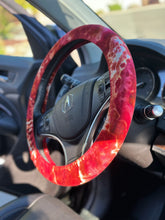 Load image into Gallery viewer, 2 Custom Geode Steering Wheel Covers for Mary
