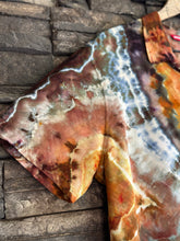 Load image into Gallery viewer, Men’s Large Geode 100% Rayon Button Up Shirt in ‘Golden Hour’

