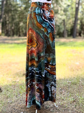 Load image into Gallery viewer, Women’s XL Geode Maxi Skirt in ‘Rooster’
