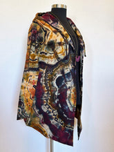 Load image into Gallery viewer, Custom Reverse Geode Hooded Cardigan for Sara
