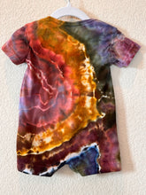 Load image into Gallery viewer, Baby 6 month Geode Romper in ‘Rustic Rainbow’
