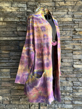 Load image into Gallery viewer, Women’s Medium/Large Organic Cotton Pact Airplane Wrap Cardigan in ‘Sugar Plum’
