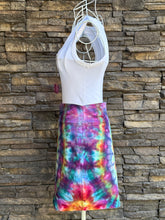 Load image into Gallery viewer, Women’s Large Bodycon Mini Skirt in ‘Cosmic Eyes’ Spiral
