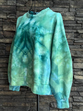Load image into Gallery viewer, Women’s Petite Large Heart Sweatshirt in ‘Emerald Green’
