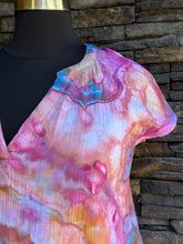 Load image into Gallery viewer, Women’s XL (16/18) Geode Cotton Gauze Top &amp; Short Outfit Set in ‘Bird Song’
