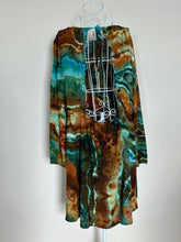 Load image into Gallery viewer, Custom Upcycled Geode Dress for Sarah in ‘Boulder Turquoise’
