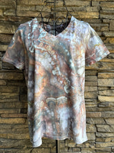 Load image into Gallery viewer, Women’s Medium Geode V-Neck T-Shirt in ‘Better Black’
