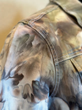 Load image into Gallery viewer, Custom Ice Dyed Denim Jacket in ‘Pewter’ for Pamela
