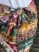 Load image into Gallery viewer, Women’s L/XL (but can fit a medium too) Geode ‘Shade &amp; Shore’ Swimsuit Cover-up Wrap Sarong in ‘Pinot Sage’
