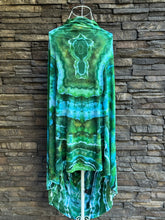 Load image into Gallery viewer, Geode Bail Seamless Rayon Jersey XL Infinity Scarf in ‘Emerald Waters of Lake Tahoe’
