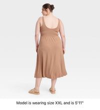 Load image into Gallery viewer, Women’s 3X Geode Ballet Midi Dress with Pockets in ‘Royston Turquoise’
