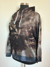 Load image into Gallery viewer, Women’s XXL Reverse Dye Hoodie in ‘Raven’
