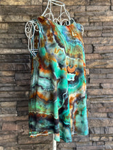 Load image into Gallery viewer, Women’s Small Geode Luxe Tank Top in ‘Boulder Turquoise’
