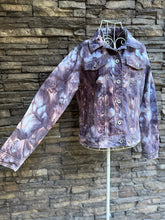 Load image into Gallery viewer, Custom Ice Dyed Jacket in ‘Dark Black’ for Chris
