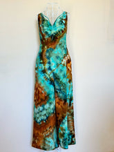 Load image into Gallery viewer, Custom Geode Strappy Jumpsuit in ‘Boulder Turquoise’ for Sarah
