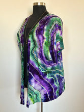 Load image into Gallery viewer, Women’s XL Reverse Geode Kimono in ‘Tiffany Stone’
