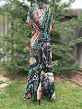 Load image into Gallery viewer, Custom Reverse Geode Maxi Dress for Cecilia
