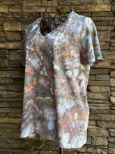 Load image into Gallery viewer, Women’s Medium Geode V-Neck T-Shirt in ‘Better Black’
