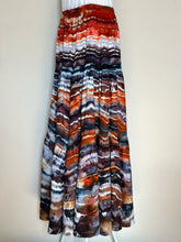 Load image into Gallery viewer, Women’s XS (fits like a small) Geode 100% Rayon Caravan Maxi Skirt in ‘Painted Hills, Or’
