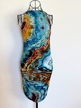 Load image into Gallery viewer, Custom Reverse Geode Bodycon Dress in ‘Desert Springs’ for Sarah
