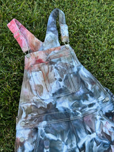 Load image into Gallery viewer, Custom Ice Dyed Denim Overalls for Diane
