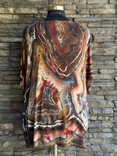 Load image into Gallery viewer, Women’s 4X Geode Kimono in ‘Turkey Tail Mushroom’
