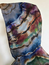 Load image into Gallery viewer, Women’s Large Reverse Geode Hoodie Dress in ‘Rainbow Obsidian’
