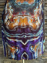 Load image into Gallery viewer, Custom Reverse Geode Kimono Style Dress in ‘Dark Star’ for Cecilia
