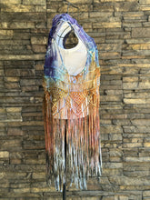 Load image into Gallery viewer, Custom Crocheted Fringe Vest for Kat
