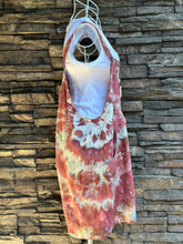 Load image into Gallery viewer, Women’s Medium Rayon/Linen Loose Fitting Overall Shorts in ‘Love Potion’
