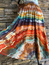 Load image into Gallery viewer, Women’s Small Geode Square-Neck Ballet Dress with Pockets in ‘Petrified Wood’
