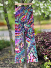 Load image into Gallery viewer, Women’s Large Geode Yoga Pants in ‘Cosmic Eyes’
