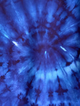 Load image into Gallery viewer, Custom Blue Spiral Wide Leg Rayon Pants with Pockets for Jessica
