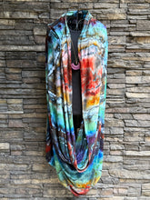 Load image into Gallery viewer, Geode XL Seamless Bali Rayon Jersey Infinity Scarf in ‘Bold As Love’
