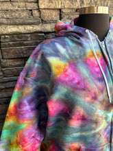 Load image into Gallery viewer, Custom Zip Up Hoodie in ‘Cosmic Eyes’ for Justine
