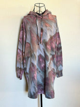 Load image into Gallery viewer, Women’s Small Hoodie Dress in ‘Brushed Steel’
