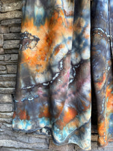 Load image into Gallery viewer, Women’s XXL (18) Geode Linen Blend Wide-Leg Split-Hem Flowy Pants with Pockets in ‘Midnight Jasper’
