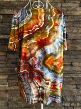 Load image into Gallery viewer, Women’s Medium Luxe Crewneck Geode T-Shirt in ‘Rustic Rainbow’
