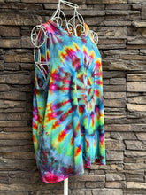 Load image into Gallery viewer, Women’s Large Luxe Spiral Tank Top in ‘Cosmic Eyes’
