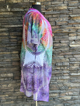 Load image into Gallery viewer, Women’s L/XL Lace Kimono in ‘Gypsy Skies’
