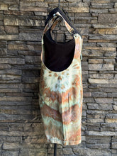 Load image into Gallery viewer, Women’s Small Cotton/Linen Overall Shorts in ‘Wild Thing’
