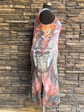Load image into Gallery viewer, Women’s XL 100% Cotton Midi Dress in ‘Pinot Sage’ Inclined Twist
