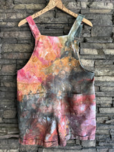 Load image into Gallery viewer, Women’s Small Cotton/Linen Overall Shorts in ‘Pinot Sage’
