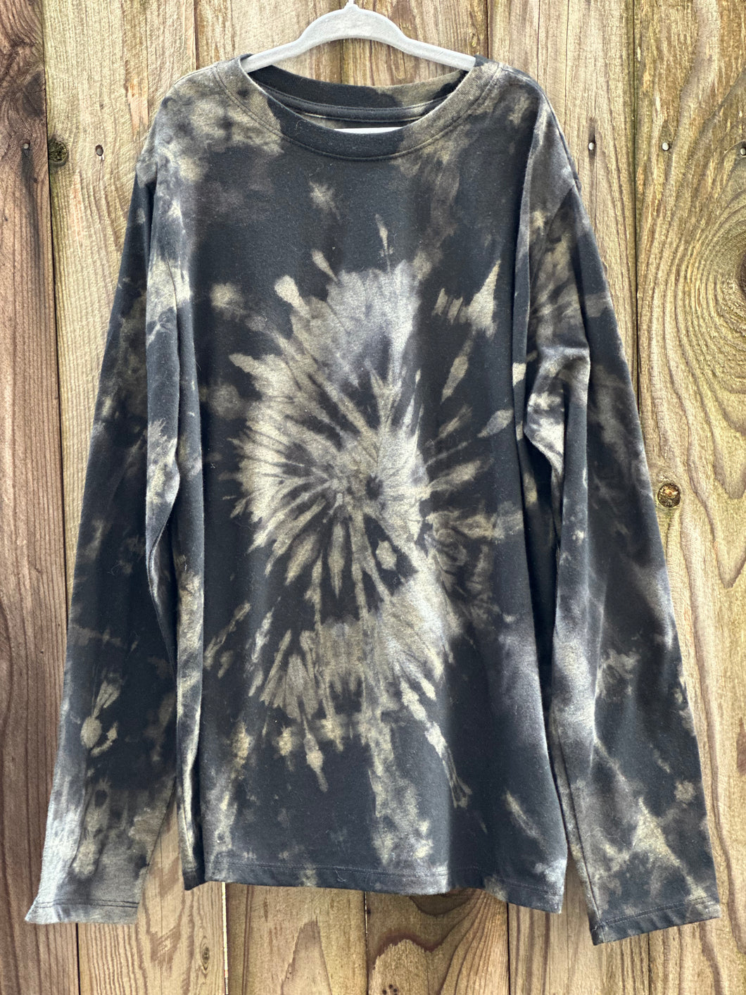 Youth Large Reverse Spiral Long Sleeved Shirt