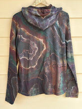 Load image into Gallery viewer, Men’s Small Reverse Geode Hooded Henley in ‘Starling’
