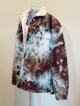 Load image into Gallery viewer, Women’s Medium Tall Sherpa Lined Denim Jacket in ‘Brushed Steel’
