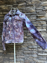 Load image into Gallery viewer, Custom Ice Dyed Jacket in ‘Dark Black’ for Chris
